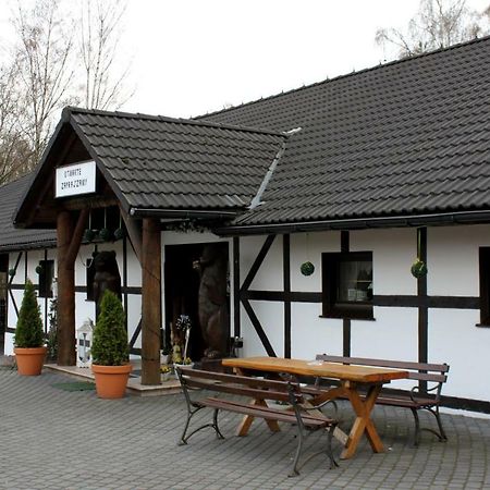 Hotel Park Lesny 'U Kaczyny' Rogow Exterior foto